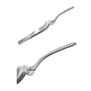 API Articulating Paper Forceps (Curved)